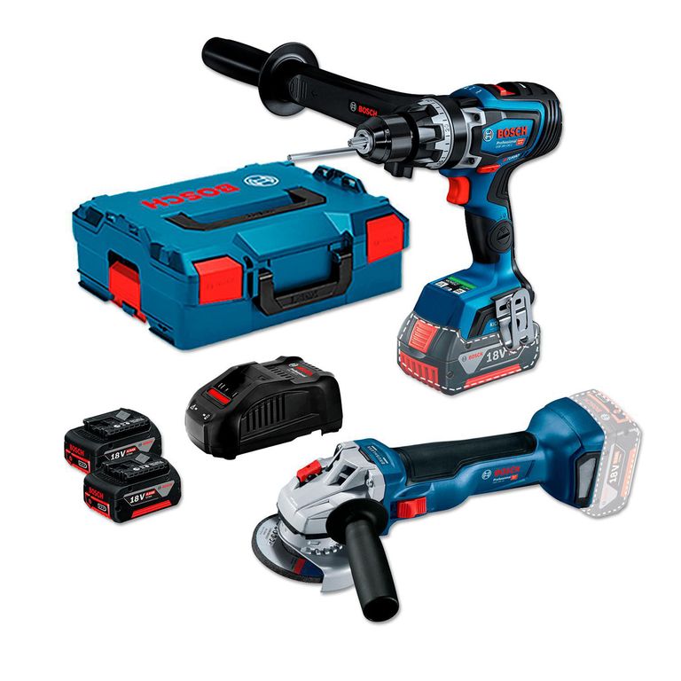 Taladro Atornillador GSB 18V‑150 Y GWS 18V‑10.