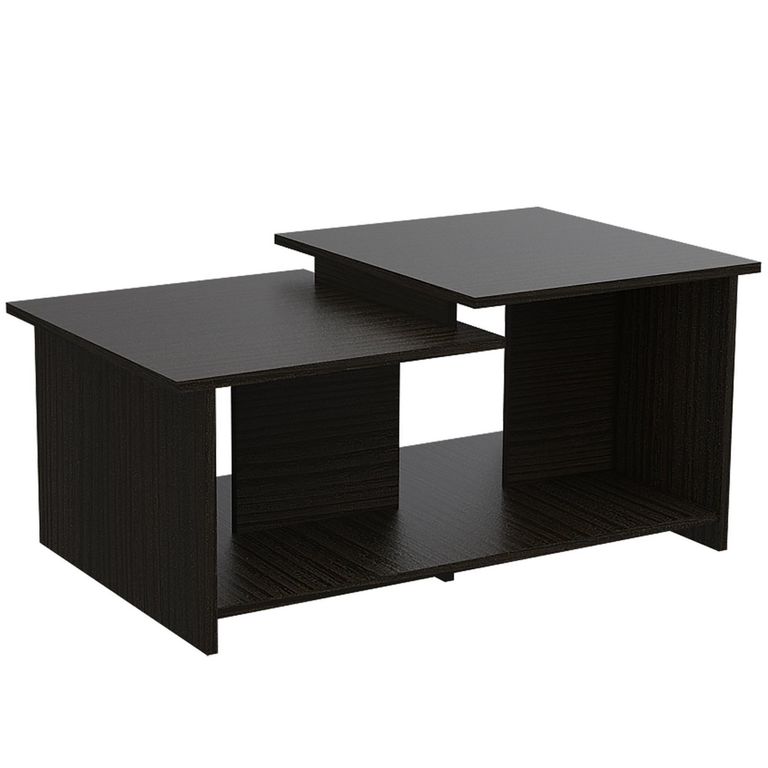 Mesa De Centro Wema 3 Wengué 89.3 x 41.6 x 53.1 cm.
