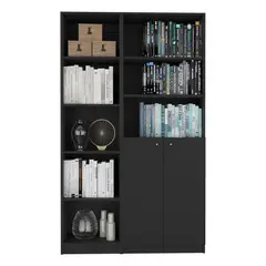 TUHOME - 2 Estantes con Puertas 180.6x107.8x29.9cm