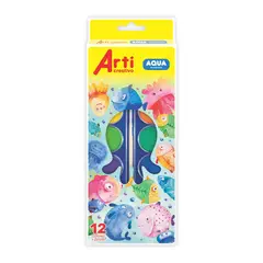 ARTI CREATIVO - Acuarela x12 Colores y Pincel