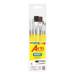 ARTI CREATIVO - Pinceles Basic Set x6.
