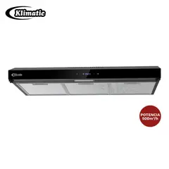 KLIMATIC - Campana Convencional Volendam Black 90cm Negro
