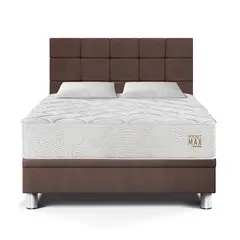 PARAISO - Dormitorio Boxet Blocks Pocket Max Queen Chocolate