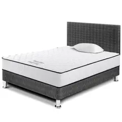 PARAISO - Dormitorio Amanecer 1.5 Plazas Gris Oscuro