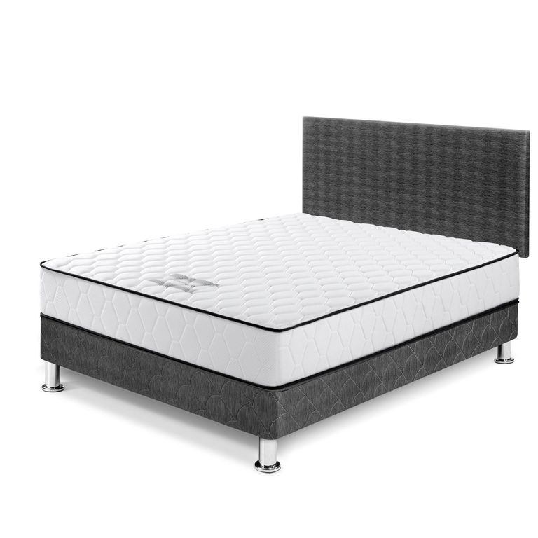 Dormitorio Amanecer 2 Plazas Gris Oscuro