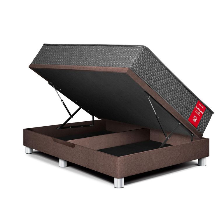 Cama Boxet Su Majestad Queen Chocolate