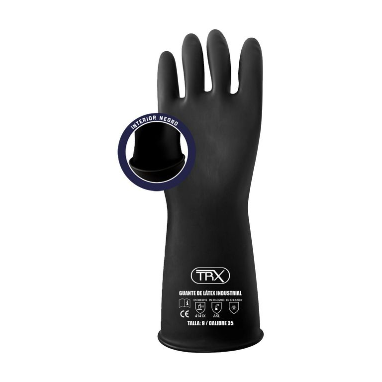 Guantes de Latex Calibre 35 Talla única