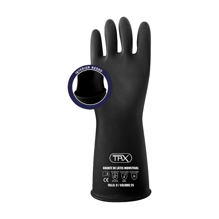Guantes de Latex Calibre 25 Talla única