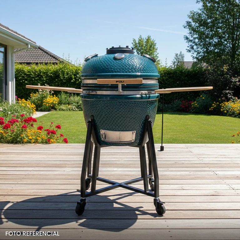 Parrilla Kamado Tokio Azul 22".