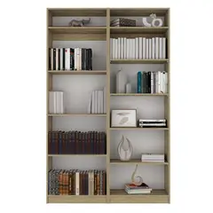 TUHOME - 2 Estantes 9 Niveles con 2 Complementos Home
