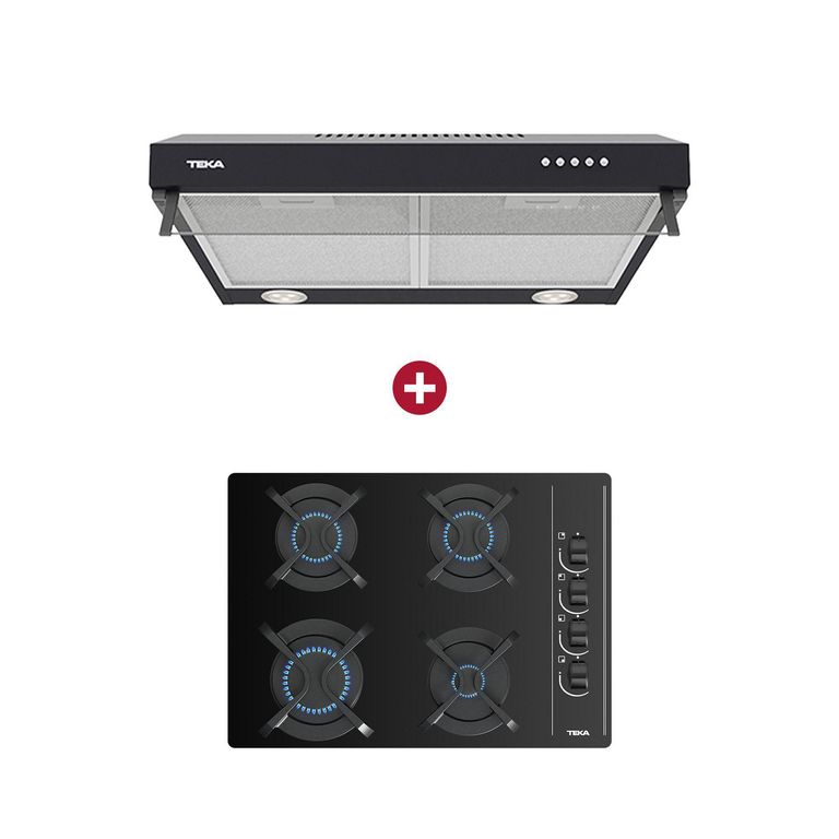 Combo Cocina Empotrable GB64003 + Campana Extractora CX62120