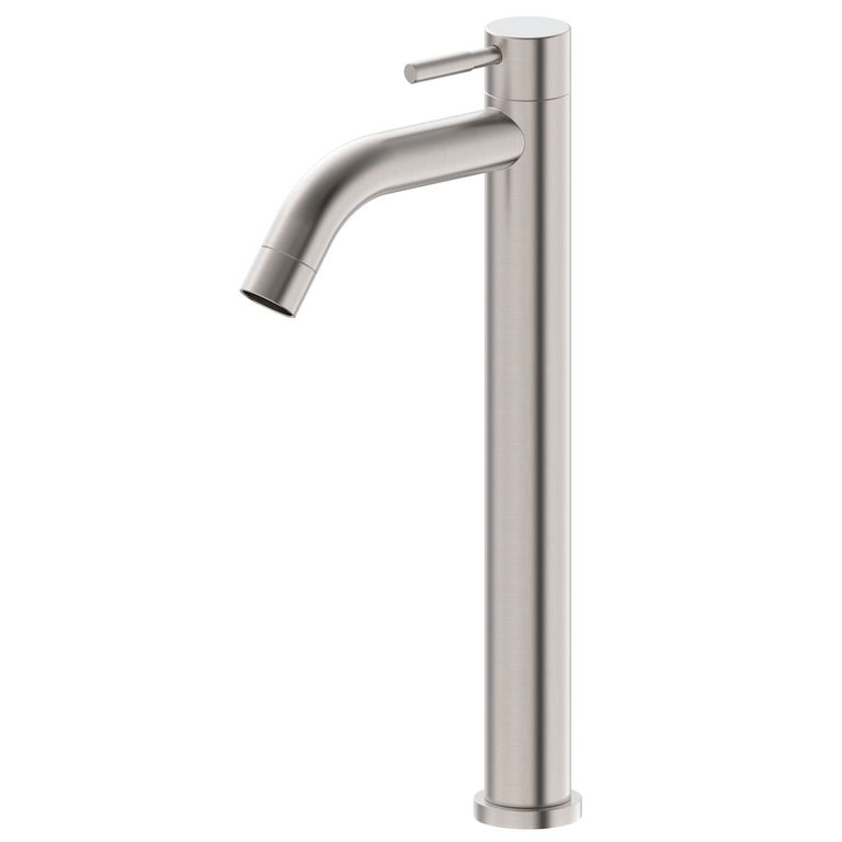 Llave de Lavatorio Alto Acero Inoxidable