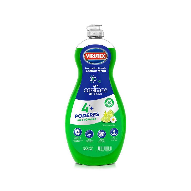 Lavavajilla Limón Manzana 900ml