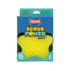 VIRUTEX - Esponja Dual Scrub