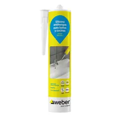 WEBER - Weber Silicona S Blanco 280 ml
