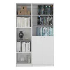 TUHOME - Estante 45 2 Puertas Blanco