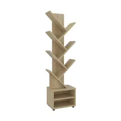 TUHOME - Librero Kingstree 6 Niveles 116.1x30.5x21.0cm