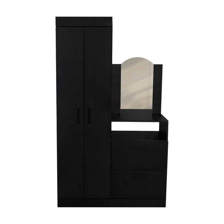 Cómoda con Espejo 3 Puertas 1 Cajón Praga 179.0x103.0x48.3cm