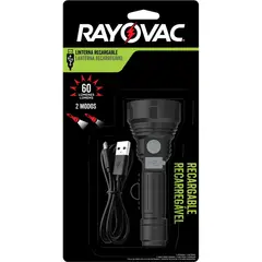 RAYOVAC - Rayovac Linterna Recargable 60 Lumens
