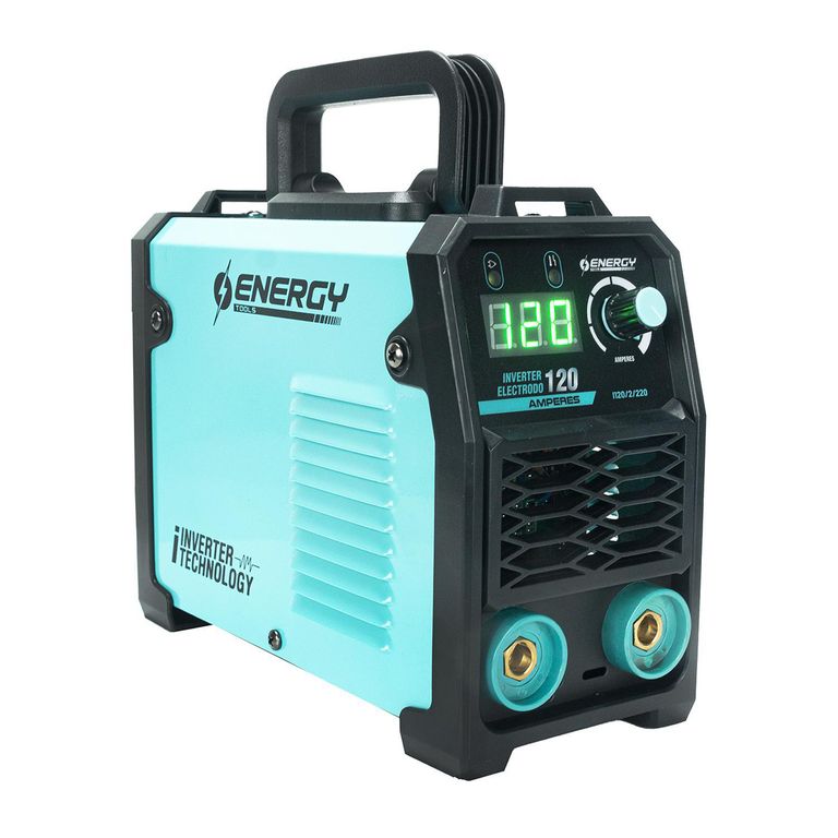 Soldadora Inverter - Electrodo + Pinza de Masa con Cable + Pinza Porta Electrodo con Cable