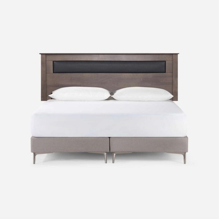 Respaldo Queen Ferrara Gris