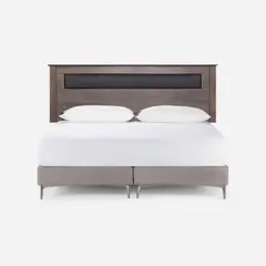 ROSEN - Respaldo Queen Ferrara Gris