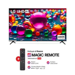 LG - Televisor LED 60" Ultra HD UA8050 AI SMART TV 4K