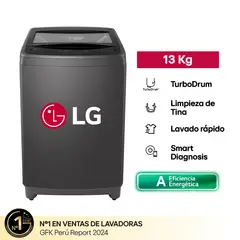 LG - Lavadora Carga Superior 13kg WT13BVTB
