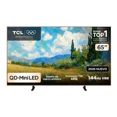 TCL - Televisor QLED 65 " 4K Ultra HD Google TV 65A400PRO
