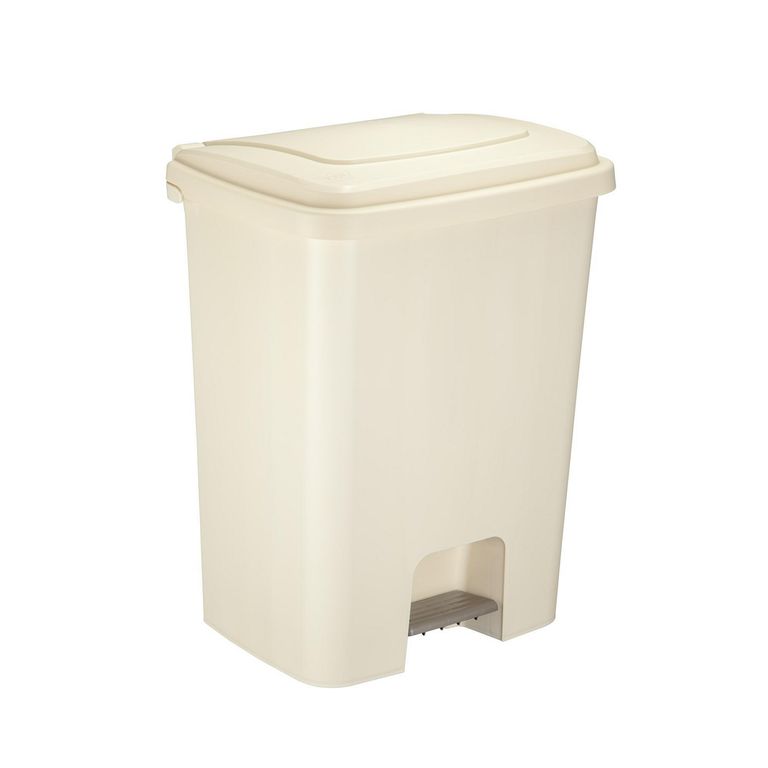 Papelera Pedal 35L Beige Kleine