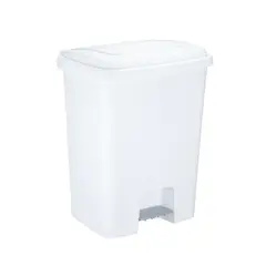 KLEINE WOLKE - Papelera Pedal 35L Blanca Kleine
