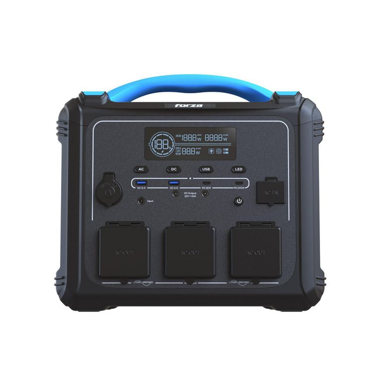 Estacion de Energia Titan Forza 1200W 3AC-8DC Out Bateria LMFP FPP-1202