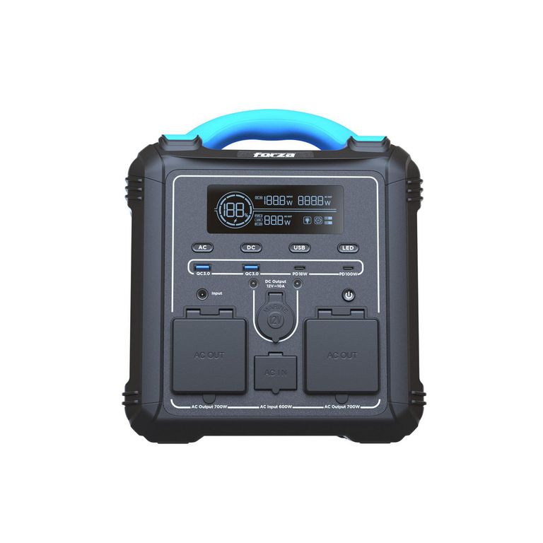 Estacion de Energia Titan Forza 700W 2AC-8DC Out Bateria LMFP FPP-T702