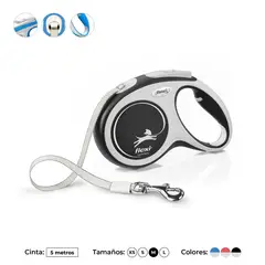 FLEXI - Correa para Perro color aleatorio Talla M
