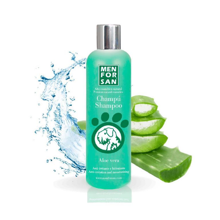 Shampoo para Perro Calmante y Cicatrizante con Aloe Vera 300ml
