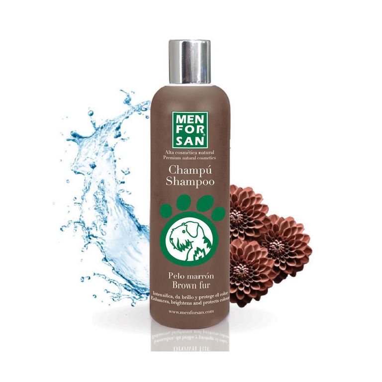 Shampoo para Perros Intensificador de Pelaje Marrón 300ml