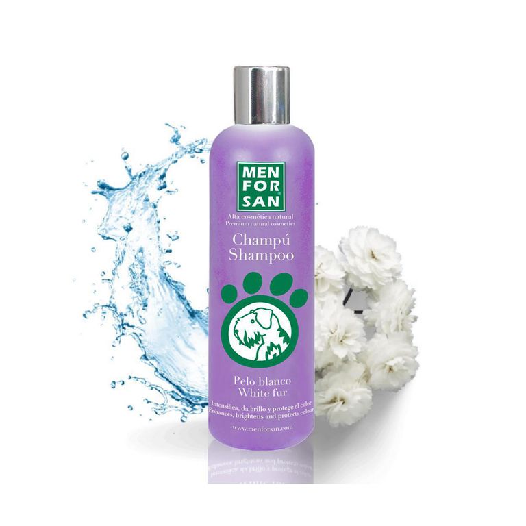 Shampoo para Perros Intensificador Pelaje Blanco 300ml