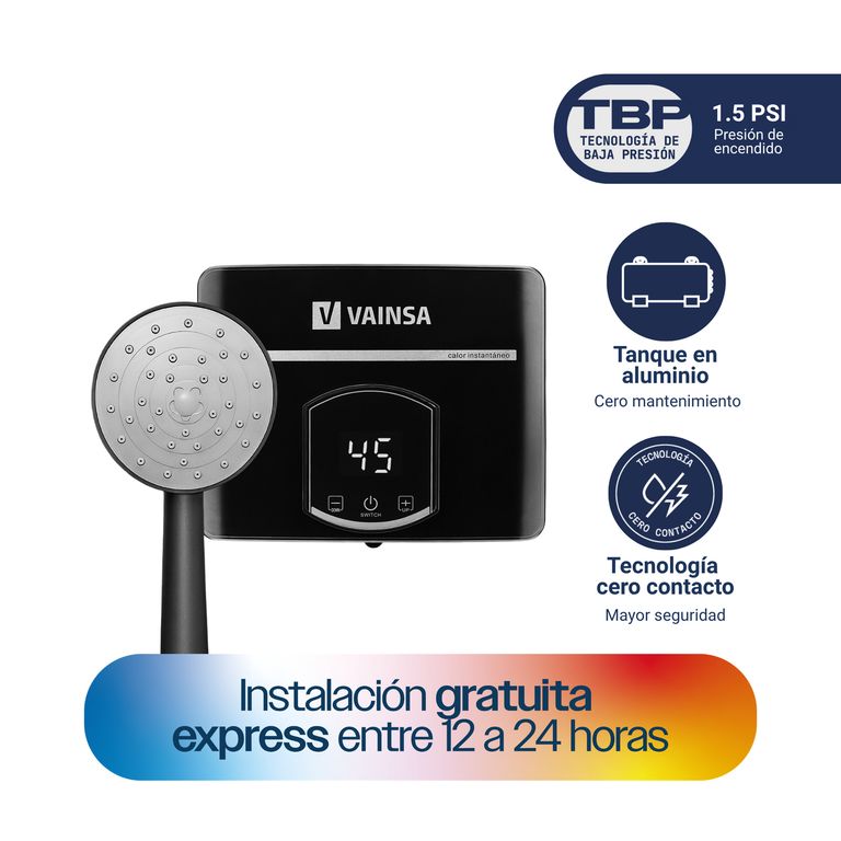 Rapiducha Eléctrica Vainsa VR21 4200W con Ducha Teléfono