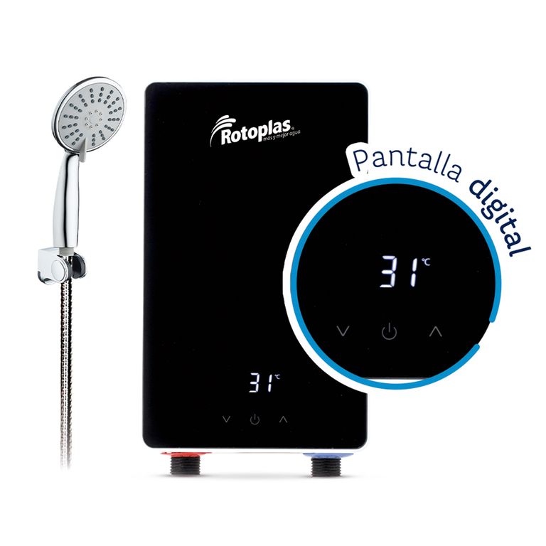 Rapiducha Eléctrica Rotoplas New Compact 4500W