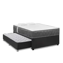 FORLI - Cama Divan 2 Plazas Americana Acqua