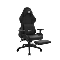 BONNO - Silla Gamer Titan con Reposapies Negro Bonno