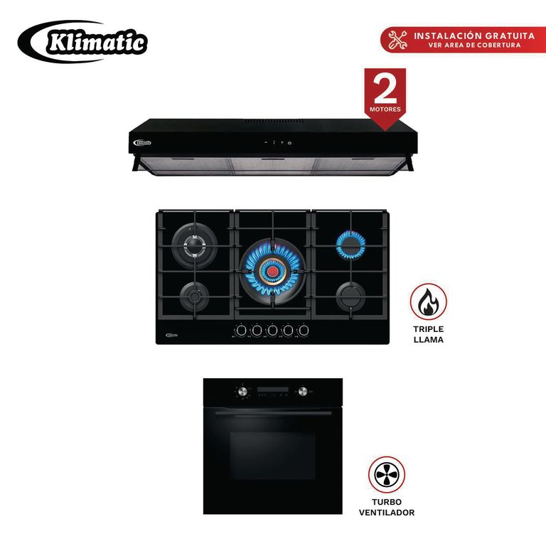 Combo de 3 Productos Vulcano 5 Haarlem y Bonn Black