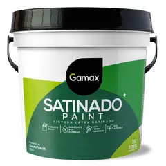 GAMAX - Latex Satinado Blanco Humo Gamax 1 Galón