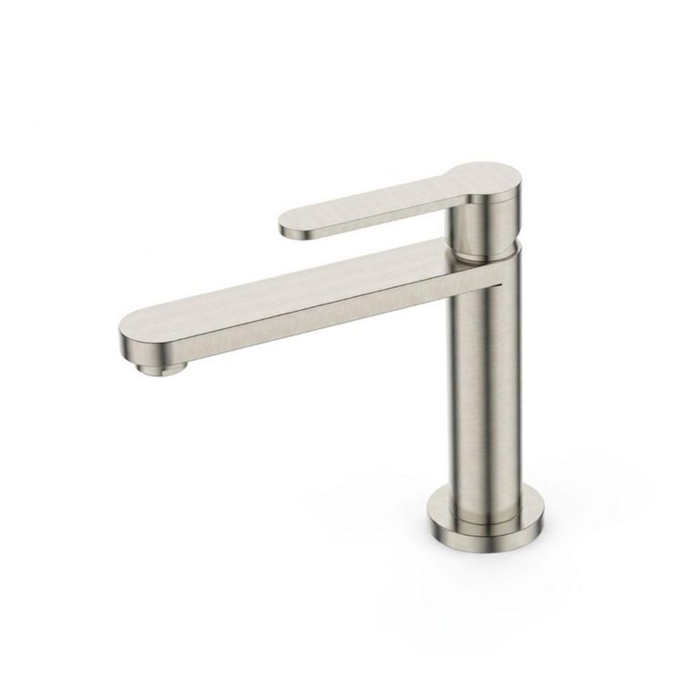 Llave de Lavatorio Monomando Bajo Acero Inoxidable