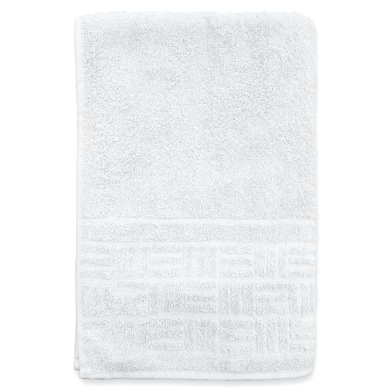 Toalla Baño Algodón 500gr 75x140cm Blanco Optimo