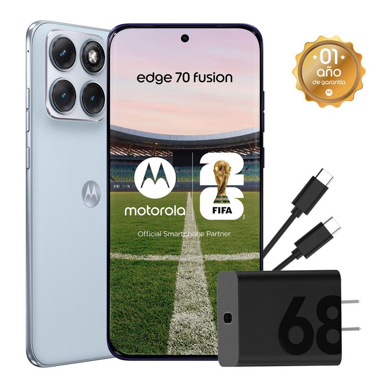 Celular Moto Edge 70 Fusion 8GB/256GB Celeste
