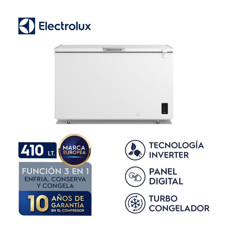 Congelador Horizontal 410L Inverter con Función Turbo EFH42S5P5AW