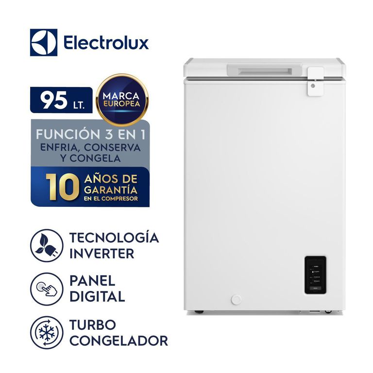Congelador Horizontal 95L Inverter con Función Turbo EFH10S5P5AW