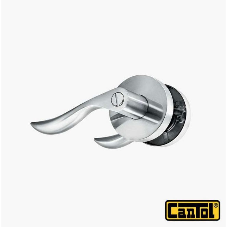 Cerradura de baño Manilla Brisa Acero