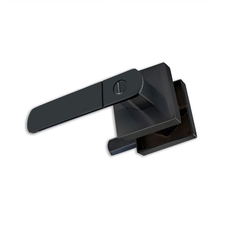 Cerradura de baño Manilla Jazmin Negro
